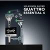 Wilkinson Sword Quattro Titanium Sensitive 4 Razors + 1 Blade  Pack of 5) view 3