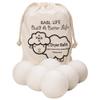 Updated Version(Made of The Latest Shearing) Wool Dryer Balls Pack of 6 XL,Premium Reusable New Zealand Natural Fabric Softener,Saves Drying Time, Handmade Dryer Balls view 1