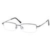 Southern Seas +1.00 Computer Reading Glasses Readers Metallic Frame Half Rim Mens Womens Stylish Spectacles view 1