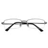 Southern Seas +1.00 Computer Reading Glasses Readers Metallic Frame Half Rim Mens Womens Stylish Spectacles view 2