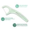 Plackers Individually Wrapped Micro Mint Dental Floss Picks, 500 Count view 2