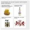 Deluxe Spa Gift Basket - Pamper Gift Set with White Wine, Prosecco Truffles, Berry Tea, Bath Bomb - Anniversary Pamper Hamper for Her, from Regency Hampers view 3