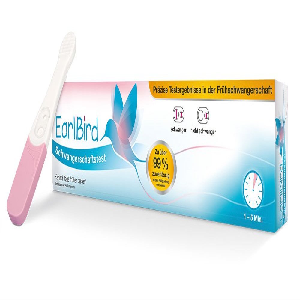 EarliBird Pregnancy Test Early Test Pregnancy Tests with Over 99% Reliability Pregnancy Test for Pregnancy Detection