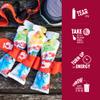 HIGH5 Aqua Caffeine Carbohydrate Gels - Running Supplements for Fast Energy - Natural Fruit Juice - Muscle Gel Endurance Fuel for Cycle Nutrition & Energy Gels for Hiking (Berry, 20 x 66g) view 4