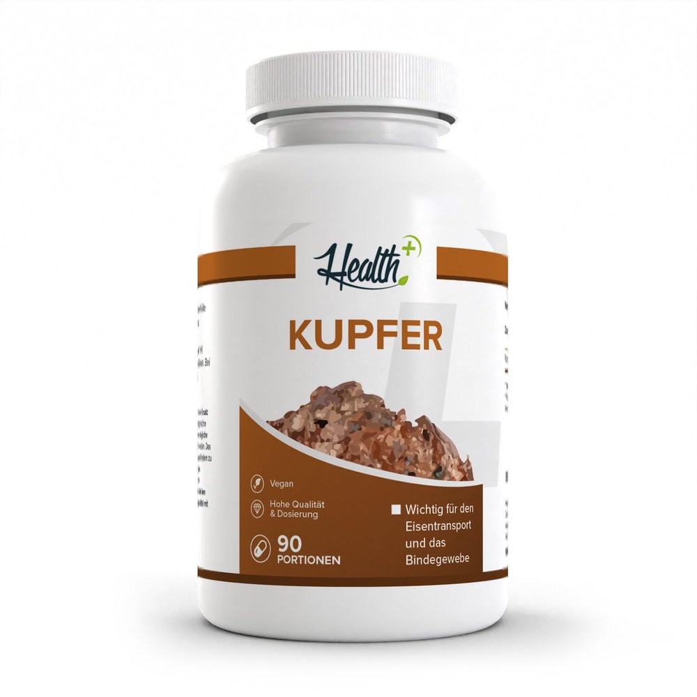 Zec+ Health+ Copper (90 Caps) Unflavored - Vitamins, Minerals & Health - Minerals