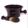 BENNY's Badger Shaving Brush with Travel Case | 100% Badger Hair | Hard Travel Case | Men's Gift Idea | Creates The Best Shaving Cream Lather | Luxury Shaving Experience | Made in The UK view 3