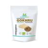 Herbal Magic's Organic Terrestris Powder/Gokhru Powder - Revered Herb in Ayurveda - Free from Fillers Artificial Colour Flavour & Preservatives of&G UK Organic Certified 200g (Pack of 1) view 1