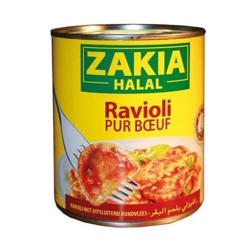 Zakia - Halal Beef Ravioli Pure 800G - Lot of 4 - Price Per Lot - Fast Delivery