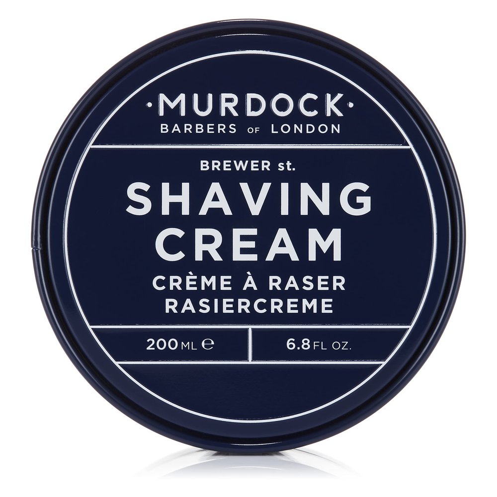 Murdock London Shaving Cream | Rich Luxurious Texture Softens and Soothes | Made in England | 200ml