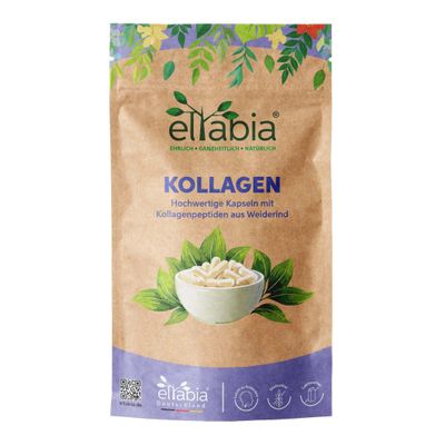 Collagen Capsules Pack of 1000 | High Dose 1500 mg Daily Dose | High-Quality Premium Cattle Collagen Hydrolysate Peptides