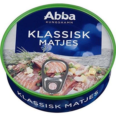 Abba Klassisk Matjes | Traditional Swedish Pickled Herring in Matjes Marinade | 200g