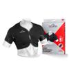 Vulkan Classic Full Shoulder Support, Large, New Style, For Tendonitis, Bursitis, & Other Shoulder Injuries, Covers Both Shoulders, Compression & Warmth, Protection for Rehabilitation & Recovery view 1