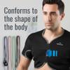 Vulkan Classic Full Shoulder Support, Large, New Style, For Tendonitis, Bursitis, & Other Shoulder Injuries, Covers Both Shoulders, Compression & Warmth, Protection for Rehabilitation & Recovery view 3
