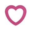 Ark's Heart Shape Sensory Biting Chew - Magenta Soft (Standard) view 1