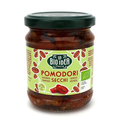 Dried Tomatoes in Olive Oil BIO 190g - La Bio Idea