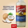 Torani Coconut Coffee Syrups (4 x 750ml) - Pure Cane Sugar Coconut Syrups for Lattes, Iced Coffee & Tropical Drinks - Exotic Taste, Vegetarian-Friendly view 2
