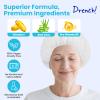 Drench No Water Shampoo Caps - Waterless Shampoo and Conditioner Hair Wash Cap - Hair Wash Caps No Water Rinse Free - Mobility Aids with Aloe Vera and Vitamins - Pack of 6 view 3