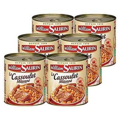 Cassoulet William Saurin 840g ( Pack of 6 )