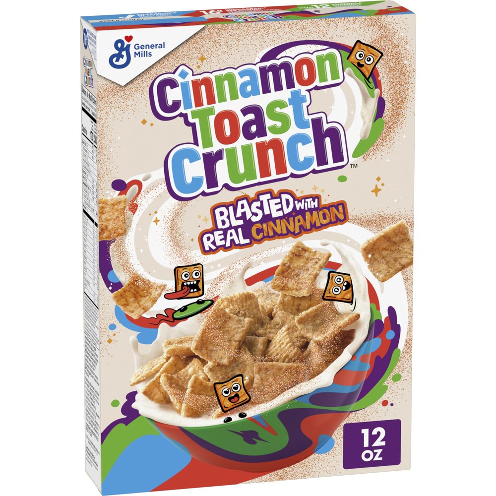 Cinnamon Toast Crunch, Cereal, with Whole Grain 340g