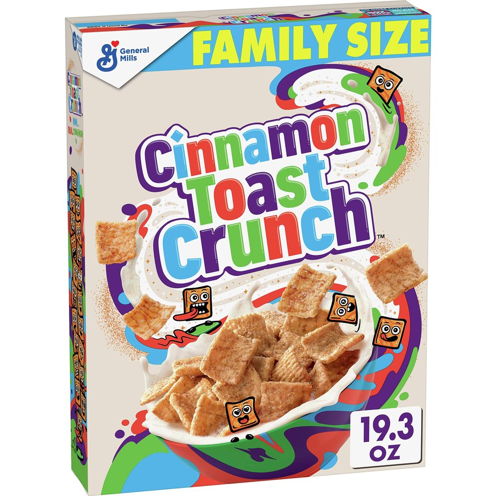 Cinnamon Toast Crunch, Cereal, with Whole Grain, 19.3 oz