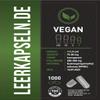 1000 Stck getrennte Kapselhlften | Gre 1 | HPMC Kapseln Caps | Leerkapseln mit gr. Fllmenge | Transparent Vegan vegetarisch | kein vorheriges ffnen ntig | Natural Supplements (1000) view 2