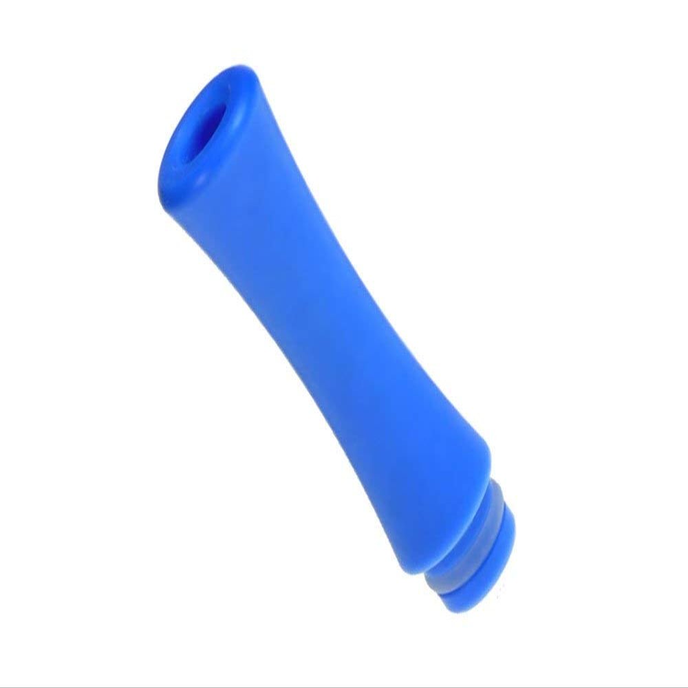 Armerah Stalk Jr 510 Drip Tip eCig Mouthpiece Long/Narrow PTFE Thermoplastic Single Blue