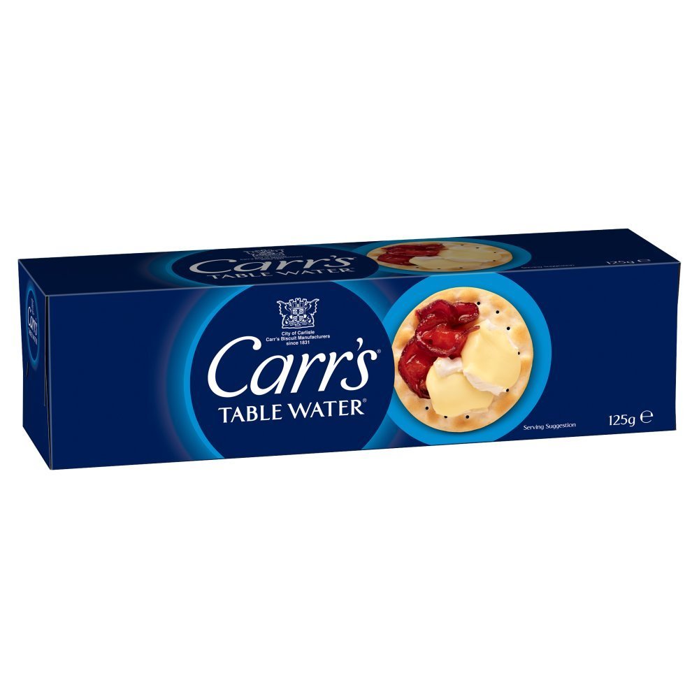 Carrs Table Water Biscuit 125g x 24