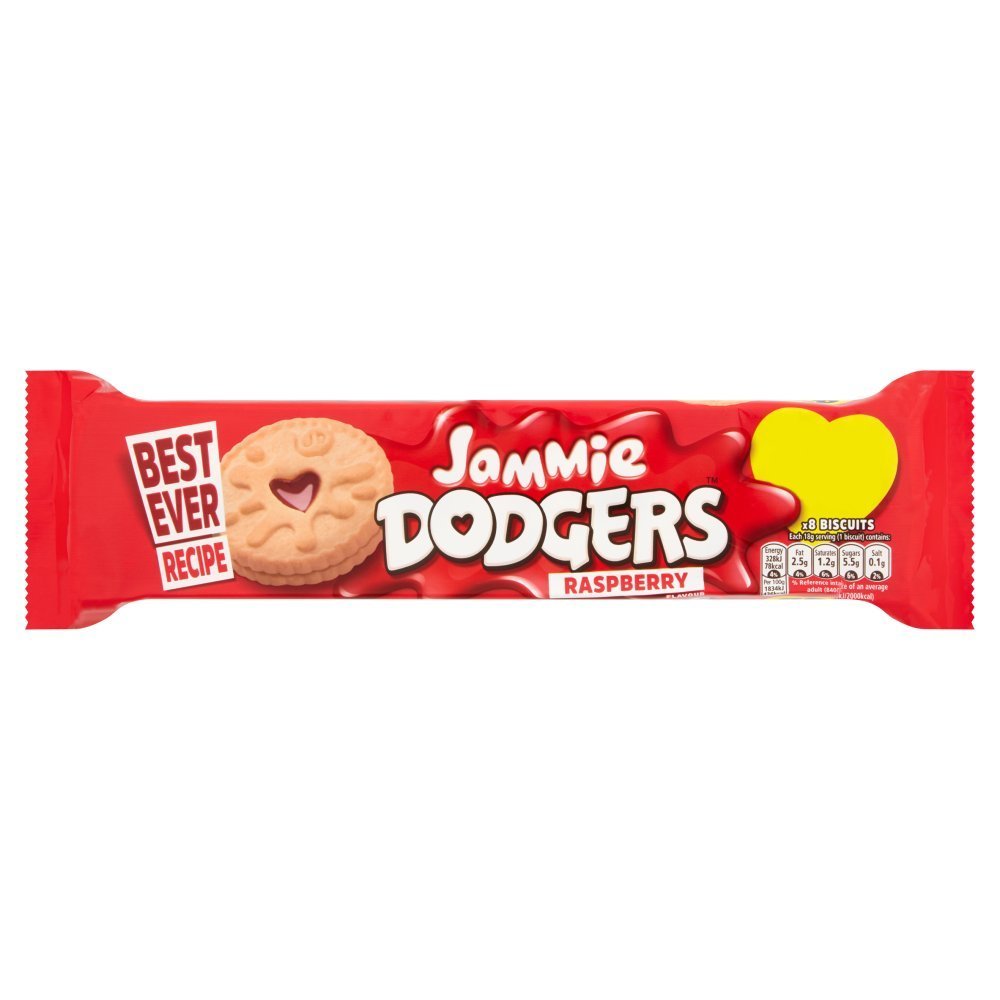 Jammie Dodger Biscuits 140g x 12
