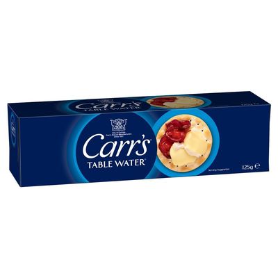 Carrs Table Water Biscuit 125g x 12
