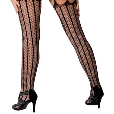 Passion 3700418000500 S004 Sexy Tights Red Tu