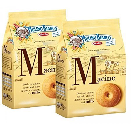 Mulino Bianco - Biscuits Macine 350 gr x 2 Sachets