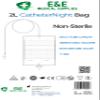 10pcs Pack E&E 2000ml Urine Drainage Bags  Non Sterile Bags with T-Tap Valve and 85cm Tube Drainable Urinary Bags Non-Latex Drainage Bags (10 Count (Pack of 1)) view 2