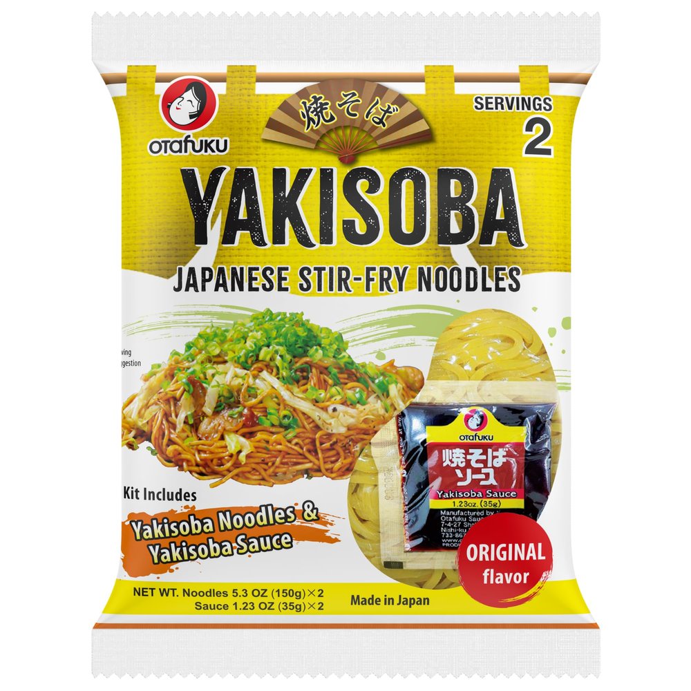 Otafuku Yakisoba Noodle 2 Pcs - 370gr - Made in Japan