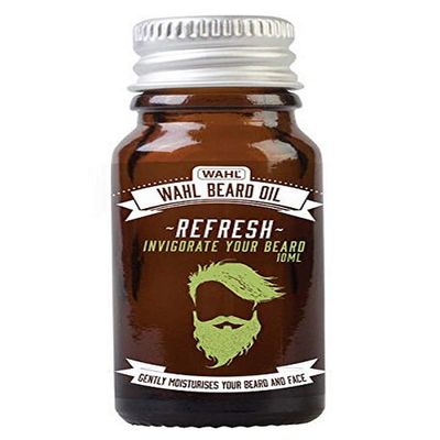 Wahl Refresh Beard Oil, Beard Softener to Nourish Skin and Hair, Moisturiser to Stop Beard Itch, Beard Moisturiser, Beard Care for Men, Smooth and Soft Facial Hair, Hydrate and Condition