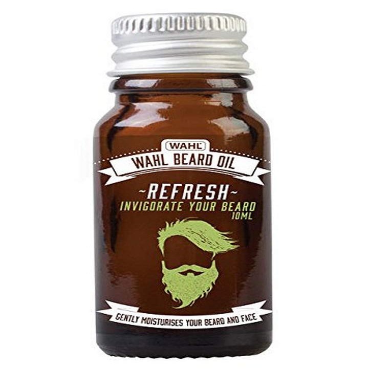 Wahl Refresh Beard Oil, Beard Softener to Nourish Skin and Hair, Moisturiser to Stop Beard Itch, Beard Moisturiser, Beard Care for Men, Smooth and Soft Facial Hair, Hydrate and Condition
