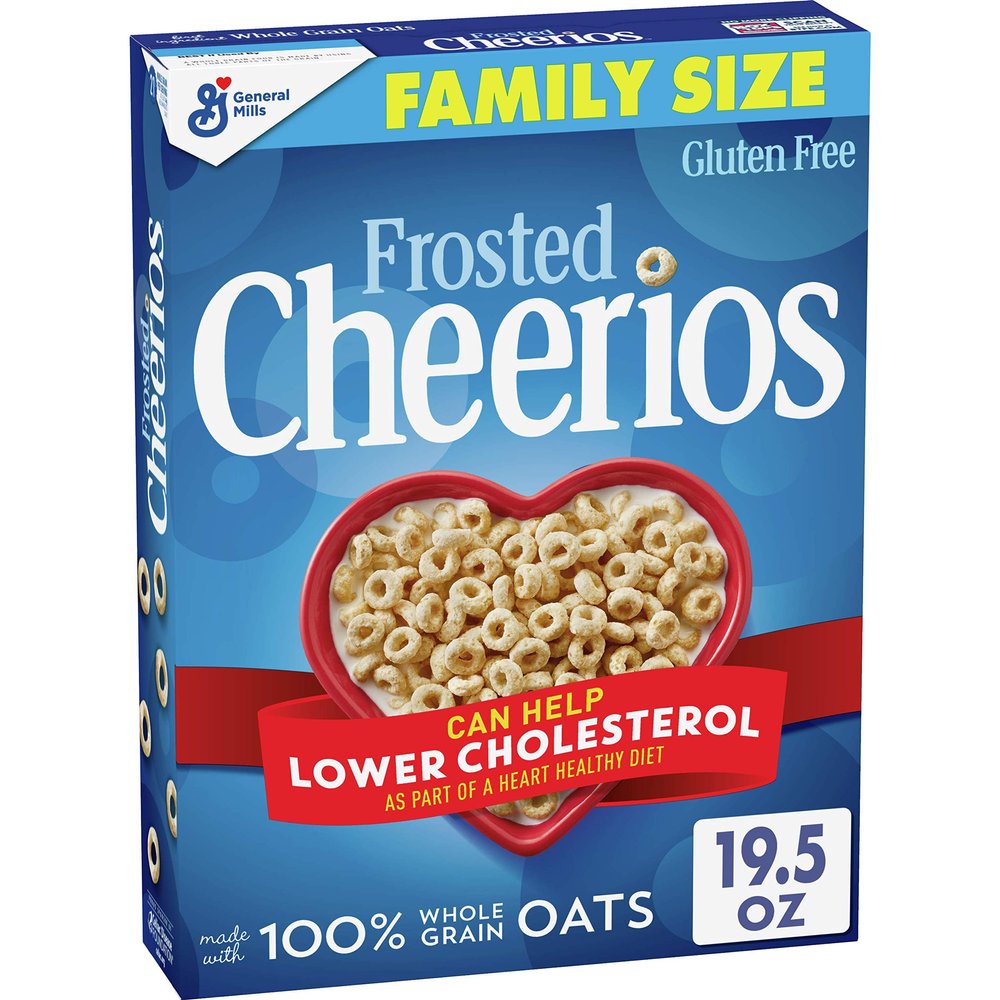 Frosted Cheerios Cereal (553 Grams)