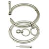 ACECHANNEL Stainless Steel Bracelets with Removable O Ring Clasp, 60MM X 50MM, 304 Stainless Steel, N/A view 2
