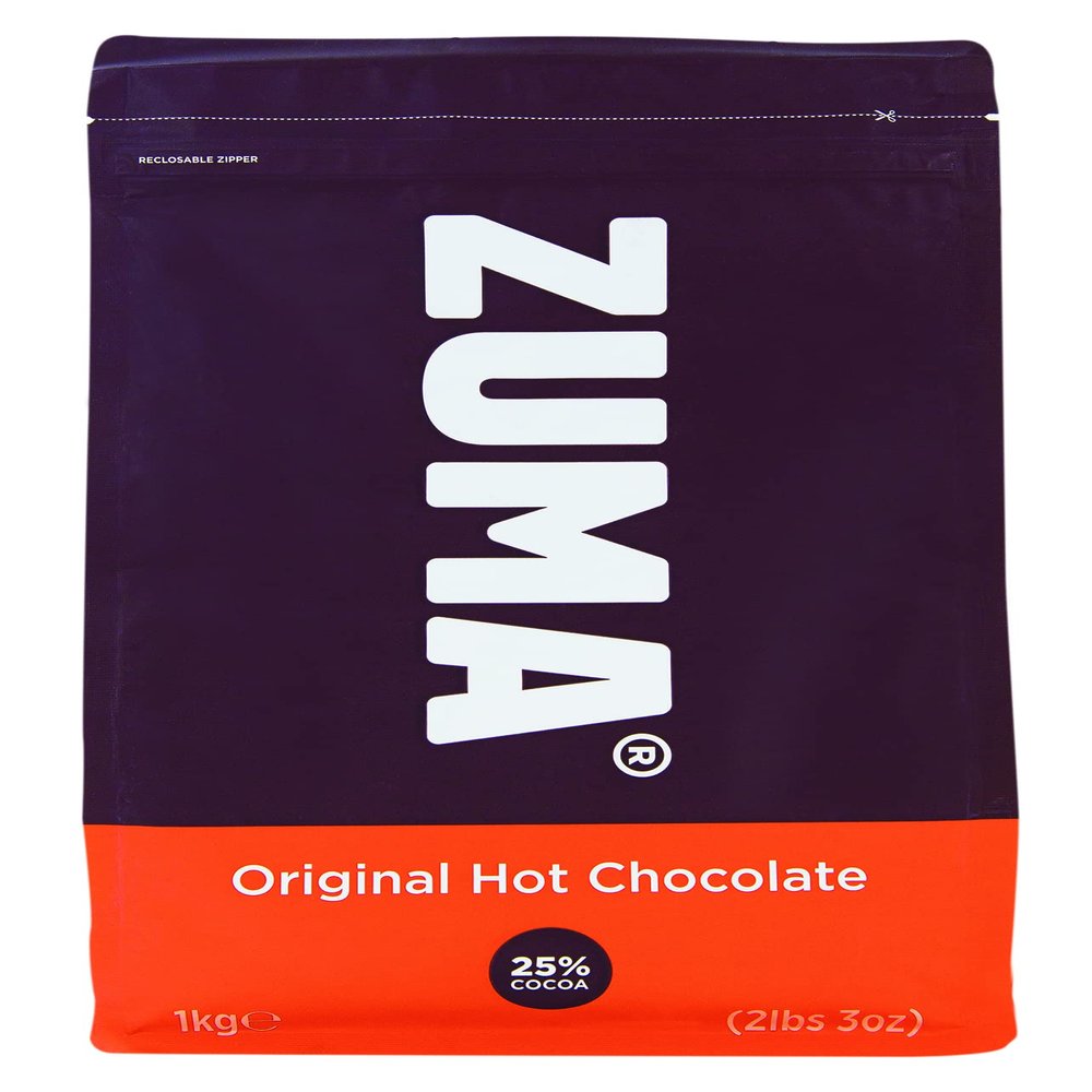 Zuma Original Hot Chocolate - 25 Percent Cocoa (1 kg Bag)