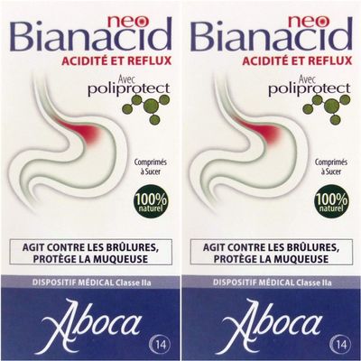 Aboca NeoBianacid 14 Cps Pack of 2