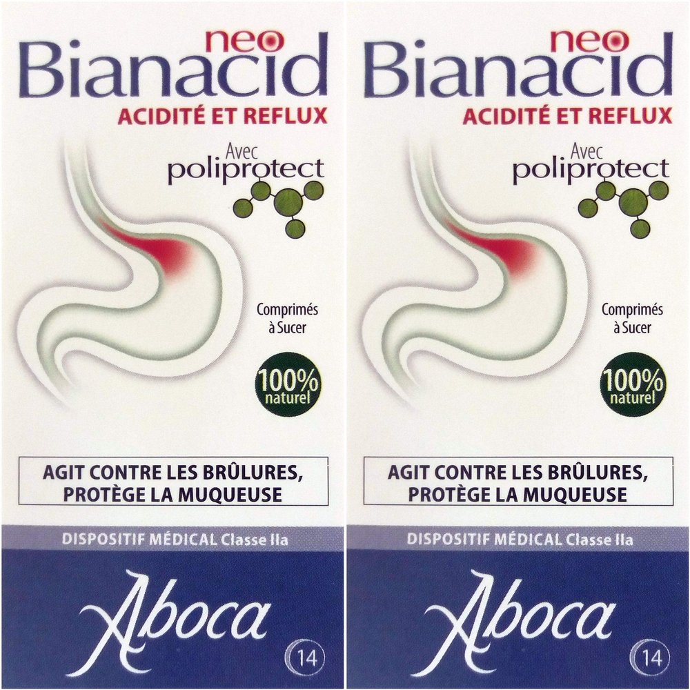 Aboca NeoBianacid 14 Cps Pack of 2