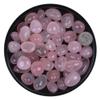 100 Grams Rose Quartz Crystal Tumbled Polished Natural Crystal Healing Pocket Stones Rock Collection view 2