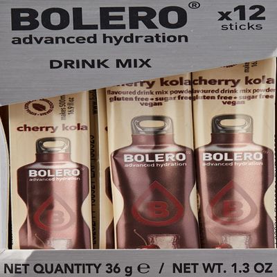 Bolero Sticks Drink, 3 g, Cherry Cola, 12-Count
