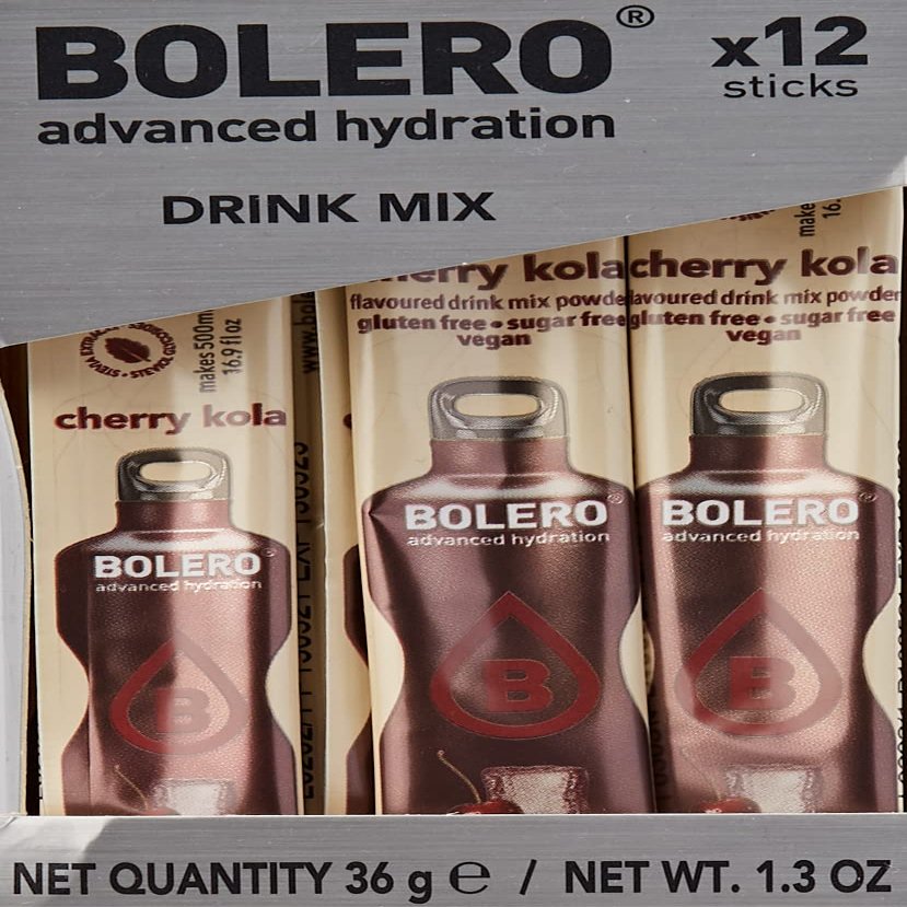 Bolero Sticks Drink, 3 g, Cherry Cola, 12-Count