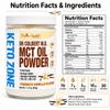 Dr. Colbert's Keto Zone MCT Oil Powder - Vegan - French Vanilla Flavour - 315 Grams - 30 Servings view 4