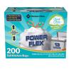 Members Mark 13 gal Power Flex, Leak Protection, Tall Kitchen Simple Fit Drawstring Bags (1-Pack, Fresh Clean Scent) view 1