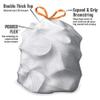 Members Mark 13 gal Power Flex, Leak Protection, Tall Kitchen Simple Fit Drawstring Bags (1-Pack, Fresh Clean Scent) view 3