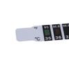 Dabixx Forehead Head Strip Thermometer Fever Body Baby Child Kid Adult Check Test Temperature Monitoring Safe Non-Toxic 10 Pieces Black+White 9cmx1.5cm/3.54"x0.59" view 4