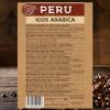 COFFEE CRUISE Peru Coffee Beans 1kg - Light Roasting - Aroma Caramel and Herbal - For All Coffee Machines - 100% Arabica view 2