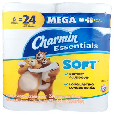 3 Pack - Charmin 6PK Soft Tissue -04537
