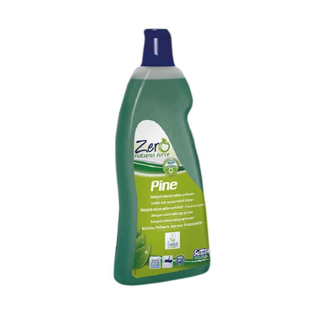 SUTTER PROFESSIONAL SRL SUTTER ZERO PINE ECOLABEL 1LT MULTIUSED NATURAL BIO UNIVERSAL DETERGENT Pine